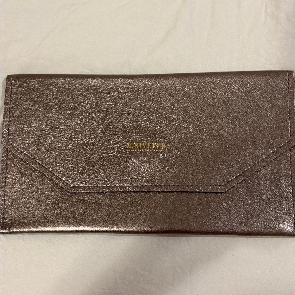 NWT R. Riveter Metallic Clutch - Picture 2 of 6